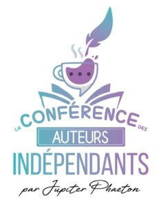 Logo de la conférence des auteurs indépendants par Jupiter Phaeton.