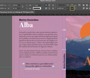 Bod Indesign Process Créer une couverture de livre avec InDesign - BoD.fr