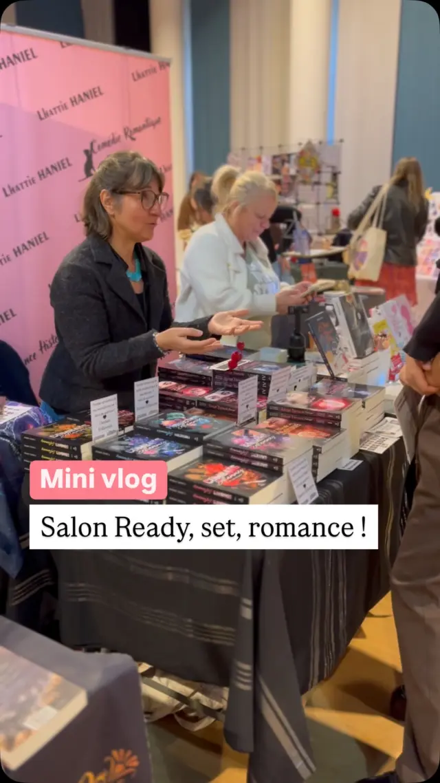 Quelques images du salon @readyset_romance où nous avons passé le week-end dernier avec @juliemullervolbauteure @marinekeladaauteur @FlorenceBarnaud_OFFICIEL et @lhattie_haniel_romanciere 📚💕

Deux jours placés sous le signe de la romance et ponctués par les dédicaces et les tables rondes. Julie Muller Volb a notamment pu donner sa vision des tropes en romance, quand Marine Kelada a partagé son expérience d’autrice de romantasy revisitant des mythes et légendes 🎤

C’était un plaisir d’avoir pu échanger avec auteur·rice·s et lecteur·rice·s de tous horizons, nous avons hâte de vous retrouver lors d’un prochain salon ! 

#salonreadysetromance #autoedition #autricesbod #romance #romancefrancaise #salondulivre #dédicaces #romantasy #bookstagramfrance
