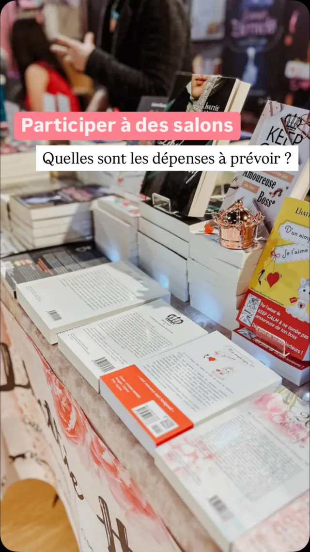 Les dépenses pour participer à un salon 💸

Pour t’assurer de gagner plus d’argent que tu ne vas en dépenser pour participer à un salon du livre, voici ce qu’il faut prendre en compte dans tes calculs ! 🧮

Dans la prochaine vidéo, il sera question du stock de livres à amener 📚

Est-ce que ces conseils te sont utiles ? Dis-le-nous dans les commentaires ! 👇

#salondulivre #marketingdulivre #autoedition #conseilsauteurs #dedicacersonlivre #séancededédicaces #elisabetguillot #autriceindé #autriceindépendante