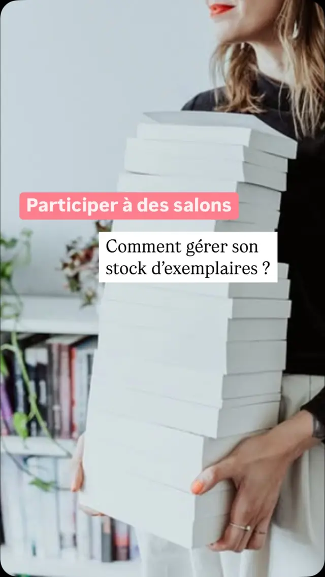 Combien de livres emmener en salon ? 📚
Comment éviter les ruptures de stock ? 
Comment gérer ses commandes d’exemplaires ?

@elisabet_guillot.auteur répond à toutes les questions logistiques que tu pourrais te poser concernant la participation à des séances de dédicaces, notamment lors de salons du livre. Tu pourras ainsi profiter sereinement de la rencontre avec tes lecteur•rice•s !

Et toi, tu as déjà participé à des salons en tant qu’auteur•rice indé ?

#autoedition #salondulivre #dedicaces #autriceindé #écriture #conseilsauteur #marketingdulivre #stocklivres