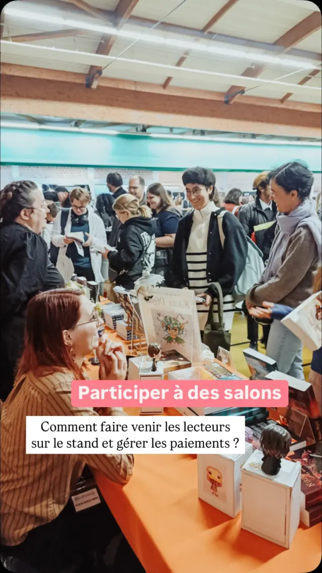Tu ne sais pas comment attirer les visiteur·se·s sur ton stand ? Ni comment gérer les paiements ? 📚

Dans ce dernier épisode de notre mini-série de vidéos consacrées aux salons du livre, Elisabet Guillot partage ses astuces pour :

✨ Susciter l’intérêt sans harceler
✨ Créer du lien avec ses lecteur·rice·s
✨ Vendre sans stress.

👉 Dis-nous en commentaire si toi aussi tu as des techniques pour faire venir les lecteur·rice·s jusqu’à ton stand !

Est-ce que cette série de conseils t’a été utile ?

#auteurindépendant #salondulivre #autoédition #conseilsauteur #elisabetguillot #écrivain #marketingdulivre #vendresonlivre #livreautoédité #événementlittéraire
