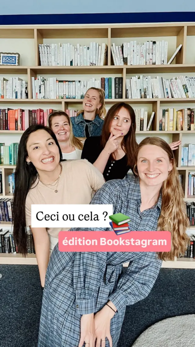 Notre équipe internationale s’est prêtée au jeu « Ceci ou cela ? » 📚

On ne pensait pas compter autant de corneuses de pages parmi nous 😈😱

Et toi, tu aurais choisi quoi ? 😁

#thisorthat #cecioucela #bookstagramfrance #passionlivres #passionlecture #autoedition #édition #publiersonlivre #équipebod