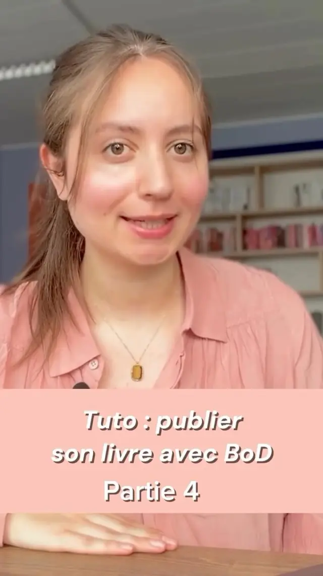 1re étape pour publier son livre avec BoD : la transmission des fichiers d’impression 📥

Retrouve le tuto complet avec davantage d’informations sur la chaîne YT de BoD.

#autoédition #publiersonlivre #auteur #autrice #publication #couverturedelivre